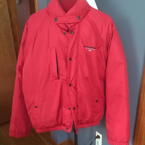 RED POLO SPORT MENS JACKET - Picture 2 of 2
